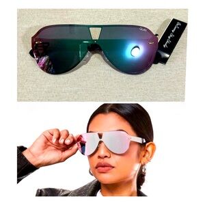 NWT Quay Australia “STAY AFLOAT” Pink/Pink Sunglasses